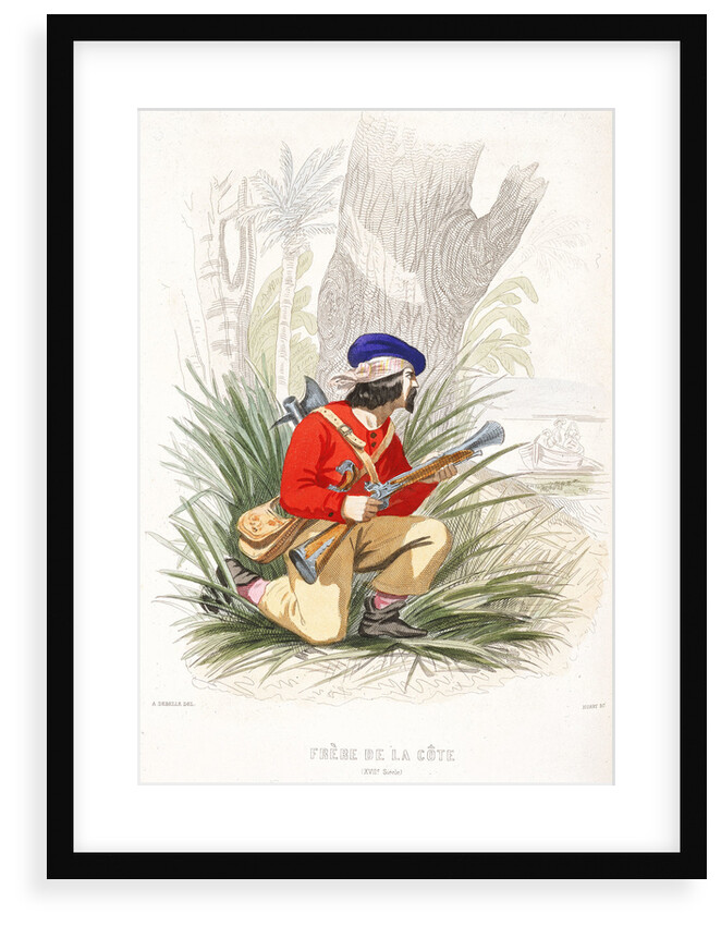 A pirate prepares for ambush by A. Catel