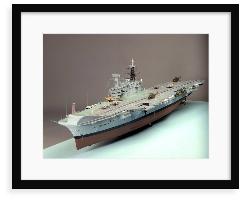 HMS 'Hermes' (1953), port by John R. Haynes