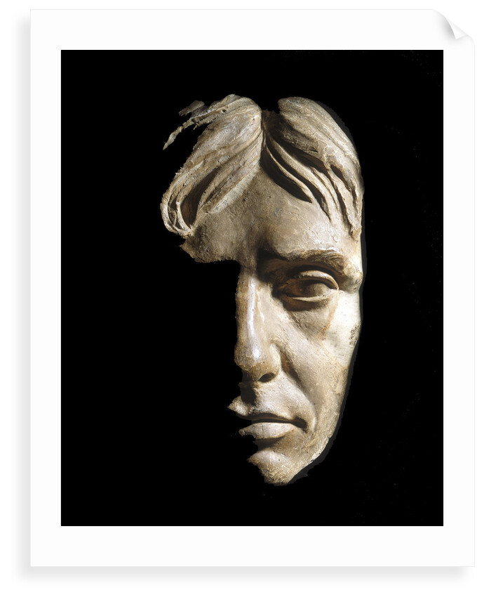 Plaster cast of  Nelson's face made in 1800 (Life mask) by unknown