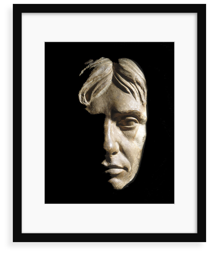 Plaster cast of  Nelson's face made in 1800 (Life mask) by unknown