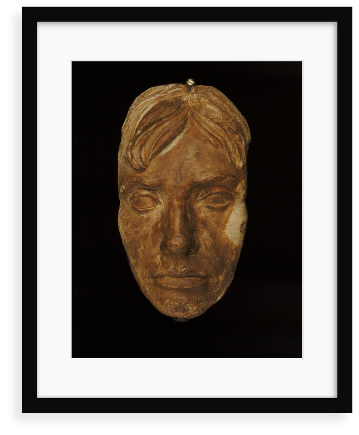 Plaster cast of Nelson's face made in 1800 (Life mask) by unknown