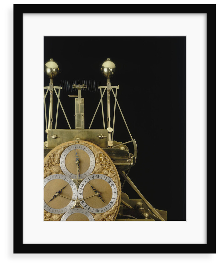 Marine timekeeper H1, front view detail by John Harrison