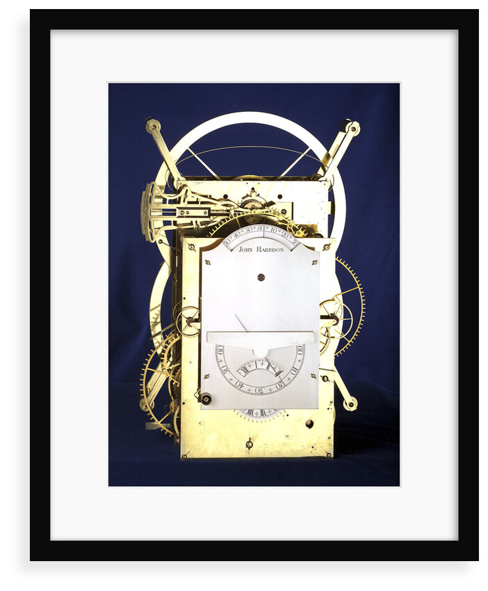 Marine timekeeper H3, front by John Harrison