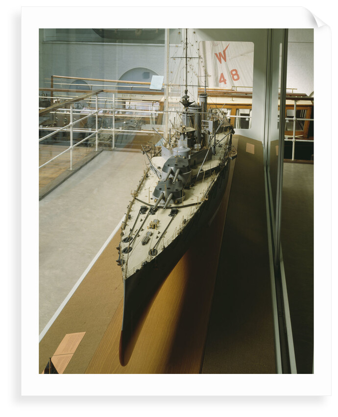 Battle-cruiser HMS 'Queen Mary' by Palmers Shipbuilding & Iron Co Ltd