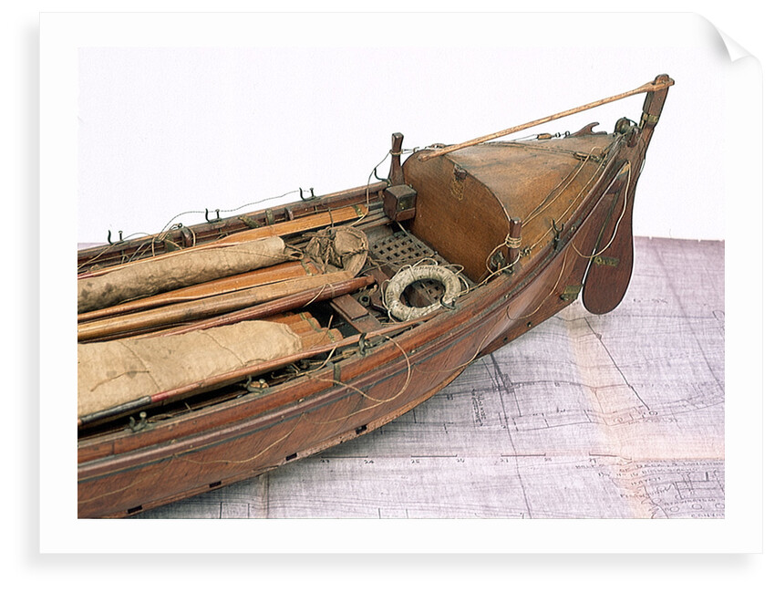 'Mariner's Friend', detail, stern end by H. J. Pope