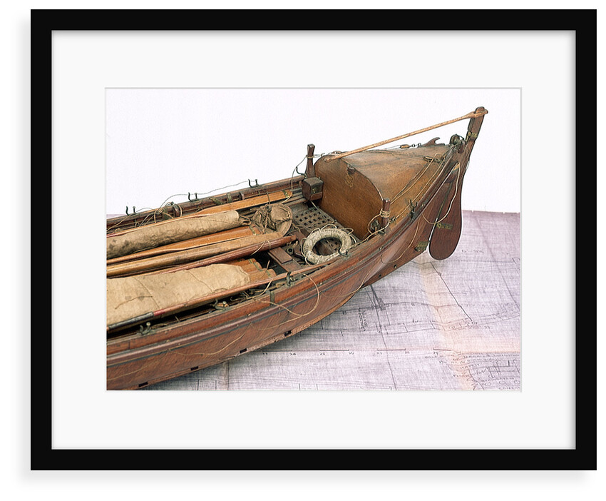 'Mariner's Friend', detail, stern end by H. J. Pope