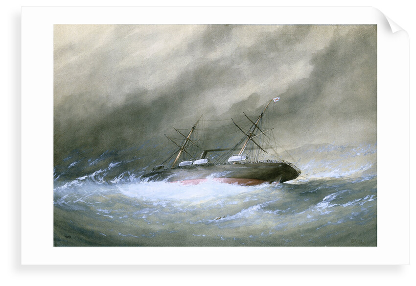 Wreck of the Royal Mail 'Rhone' by William Frederick Mitchell