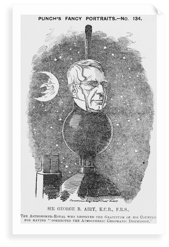 Sir George Biddell Airy (1801-1892) as the Greenwich Time Ball by unknown