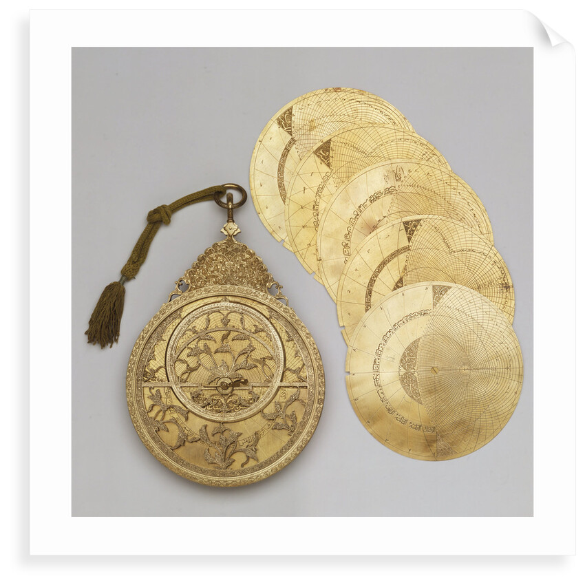Astrolabe and Plates by Muhammad Khalil
