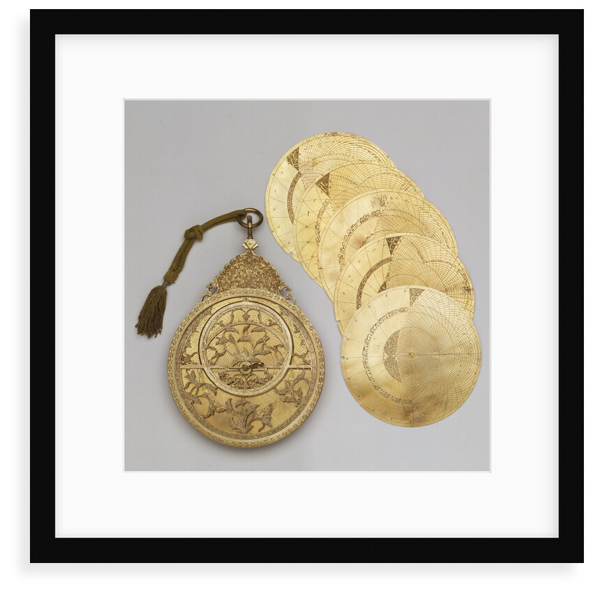 Astrolabe and Plates by Muhammad Khalil