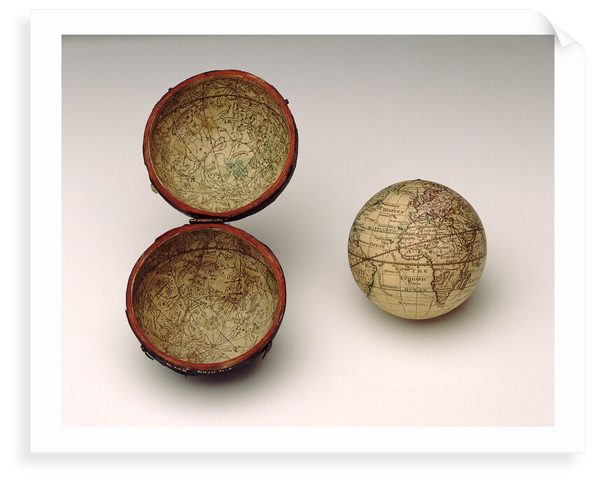 Sphere and case by Dudley Adams