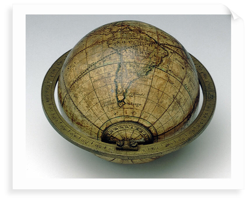 Sphere and meridian ring by Dudley Adams