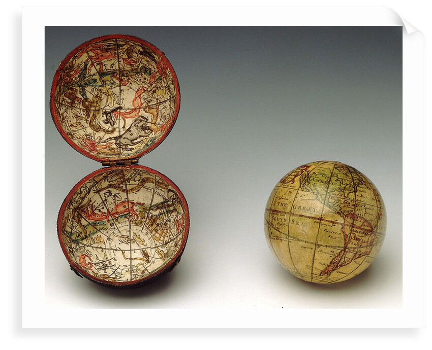 Sphere and case by Richard Cushee