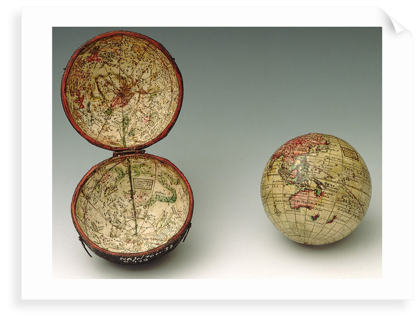 Sphere and case by Herman Moll
