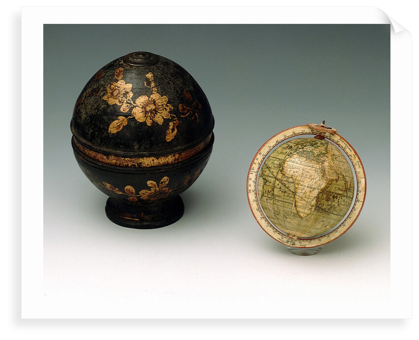 Sphere and case by Jean Fortin