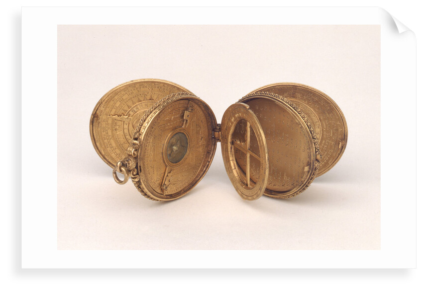 Astronomical compendium, all leaves by Humphrey Cole