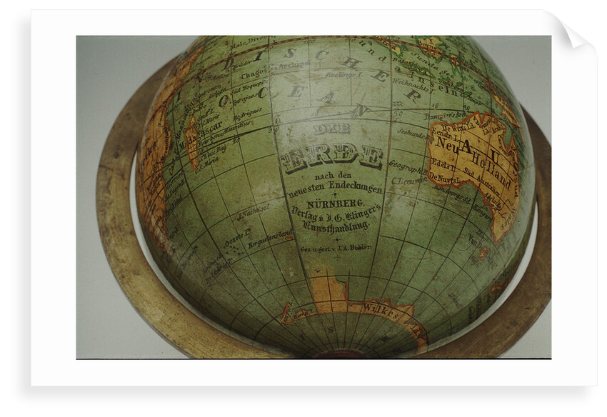 Inscription in Indian Ocean by J G Klinger