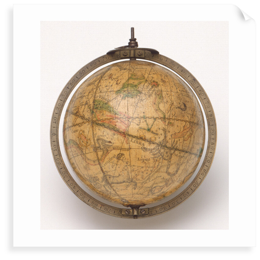 Sphere and meridian ring by John Senex