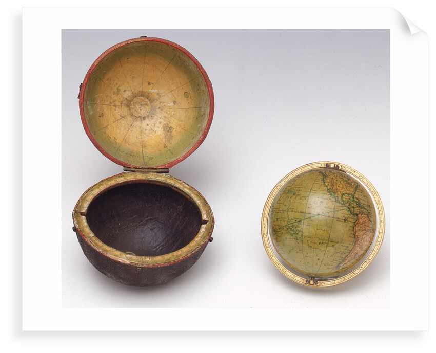 Sphere and case by Newton Son & Berry