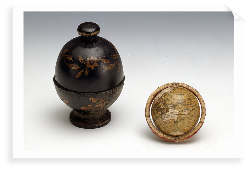 Sphere and case by Jean Fortin