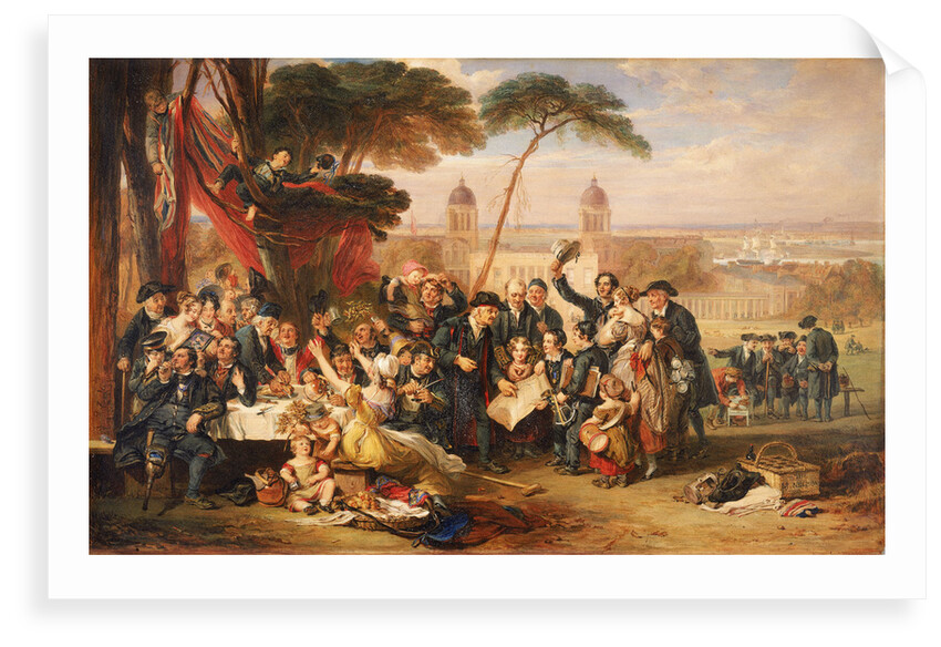 Greenwich Hospital and Naval Heroes by Stephen Poyntz Denning