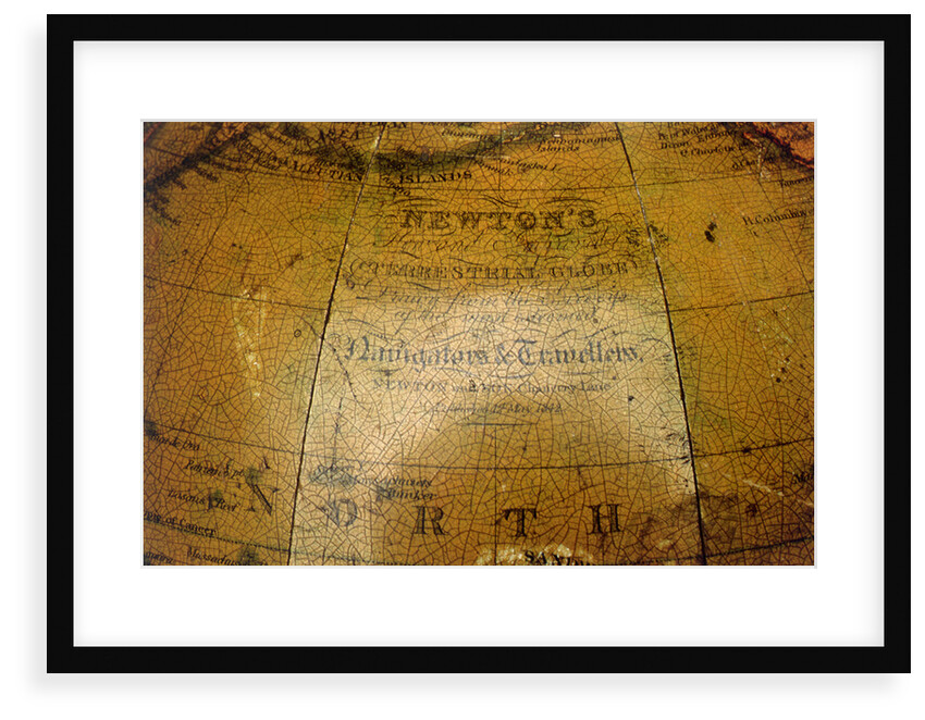 Inscription in North Pacific Ocean by Newton & Co.