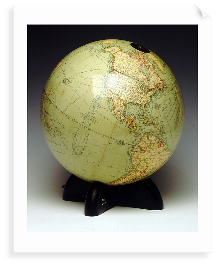 Sphere and stand by Georama Ltd.
