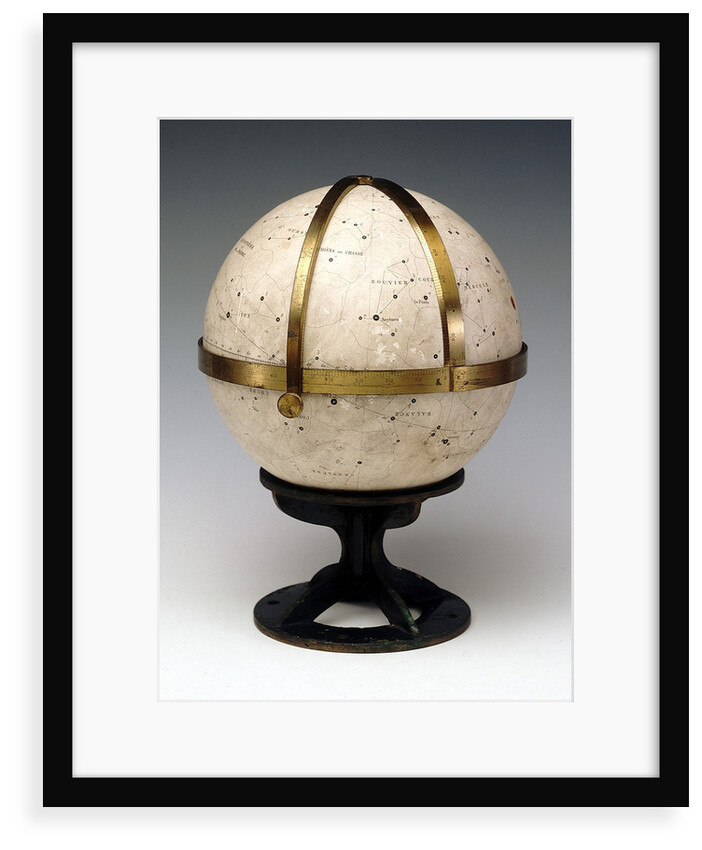 Sphere and stand by H De Magnac