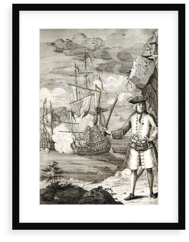 Captain Henry Avery taking one of the Great Moghul's ships by unknown