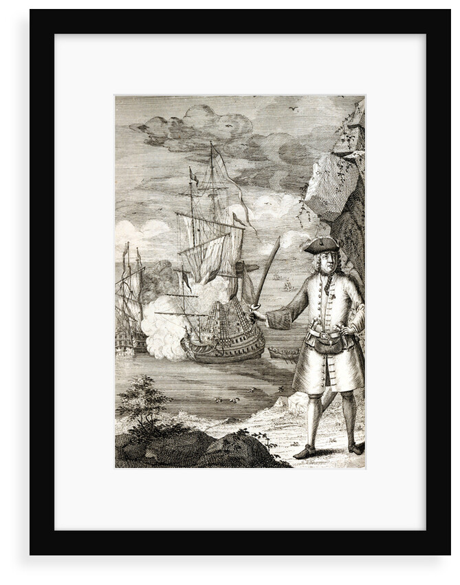 Captain Henry Avery taking one of the Great Moghul's ships by unknown