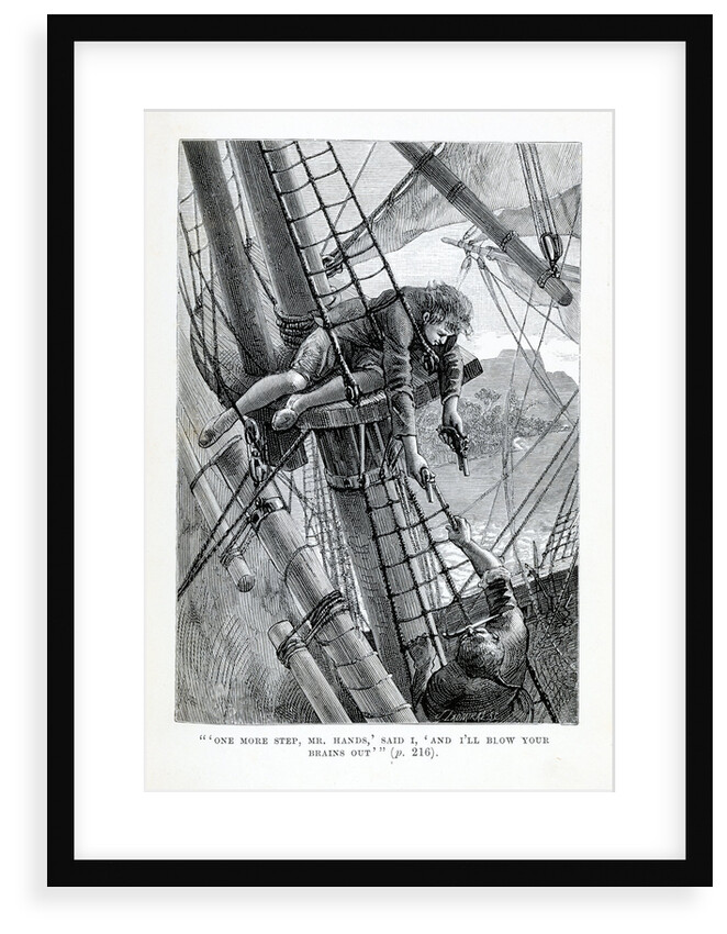 One more step, Mr Hands, and I'll blow your brains out by unknown