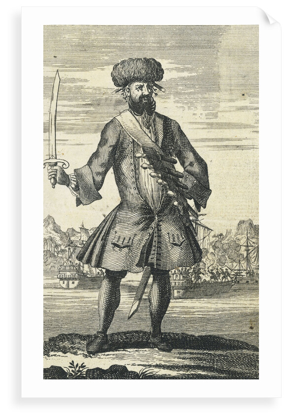 The pirate Blackbeard by B. Cole