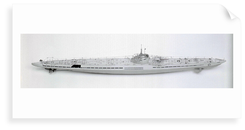 'U25', starboard broadside by unknown