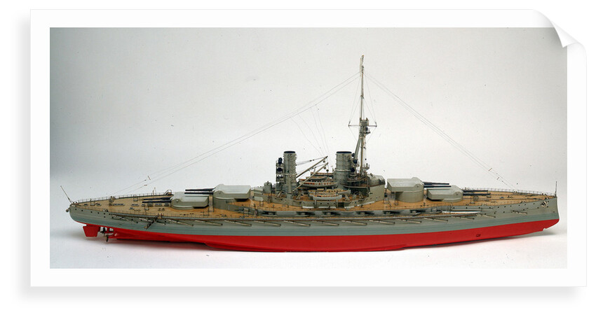 'Baden', starboard broadside by unknown