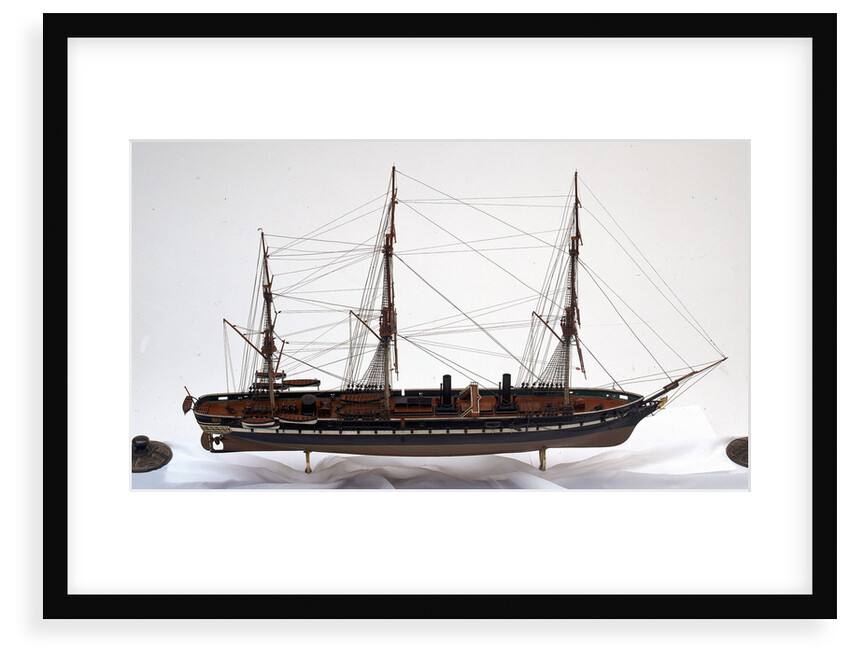 Full hull model of HMS 'Warrior' (1860) by unknown