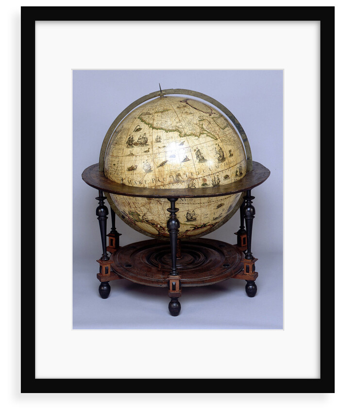 Sphere and stand by Jodocus Hondius Jr