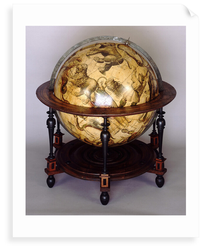 Sphere and stand by Jodocus Hondius Jr