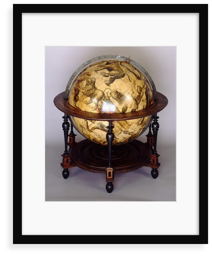 Sphere and stand by Jodocus Hondius Jr