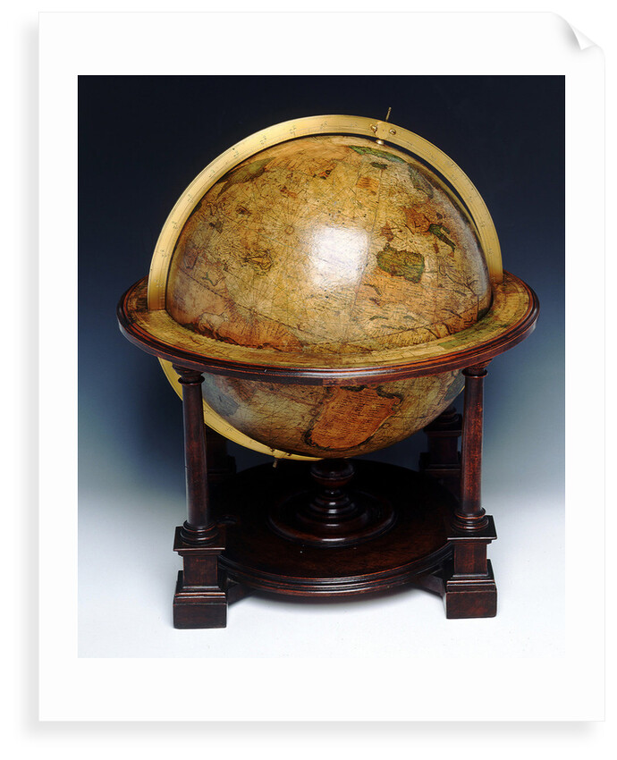 Sphere and stand by Gerard Mercator