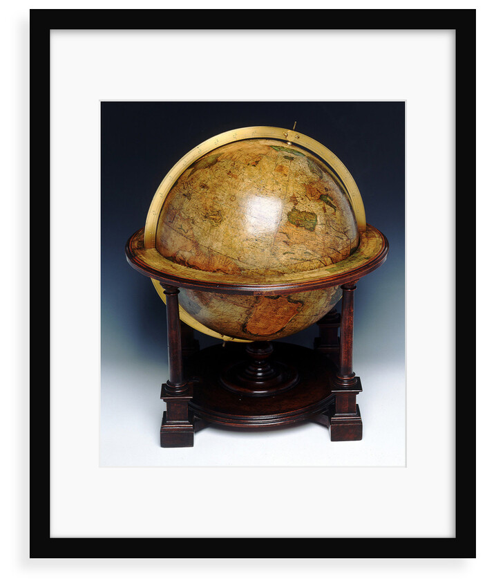 Sphere and stand by Gerard Mercator