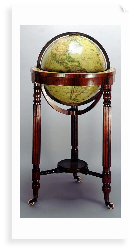 Sphere and stand by Edward Stanford