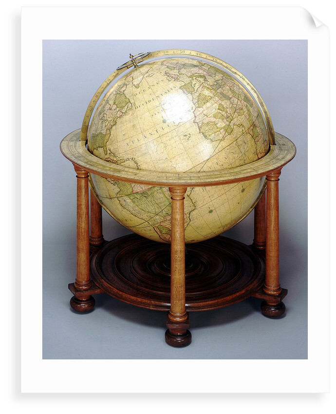 Sphere and stand by John Senex