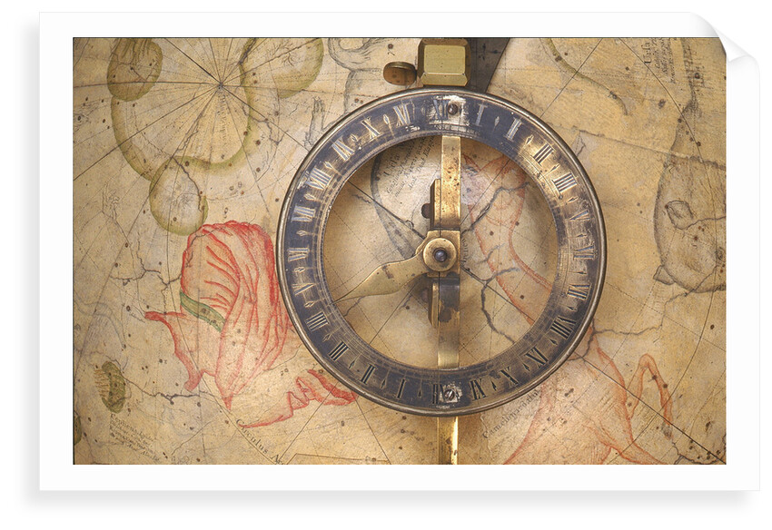 hour circle with pointer by John Senex