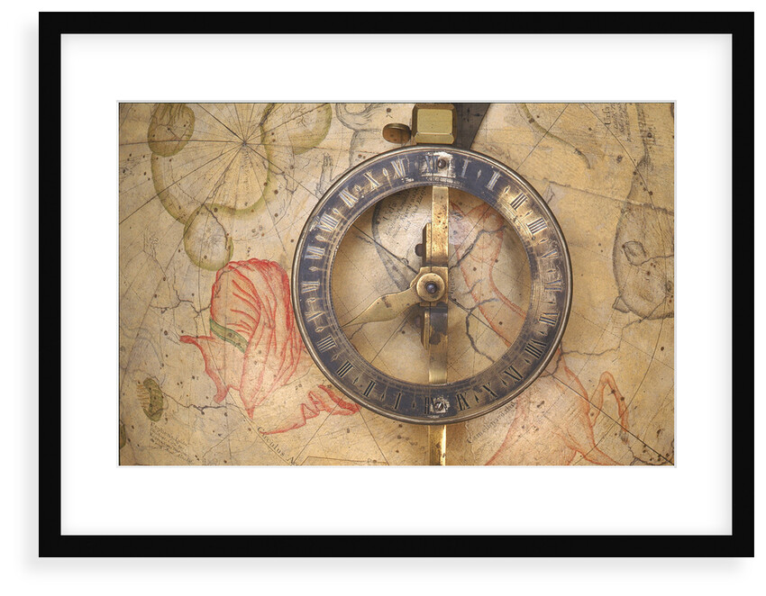 hour circle with pointer by John Senex