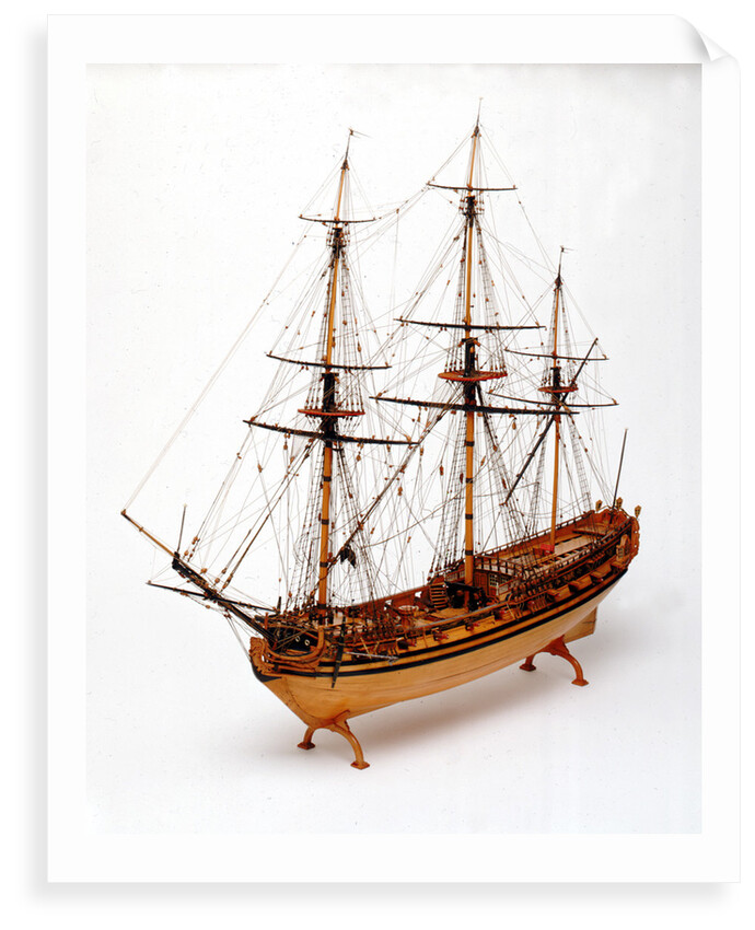 Ship of 20 guns by unknown
