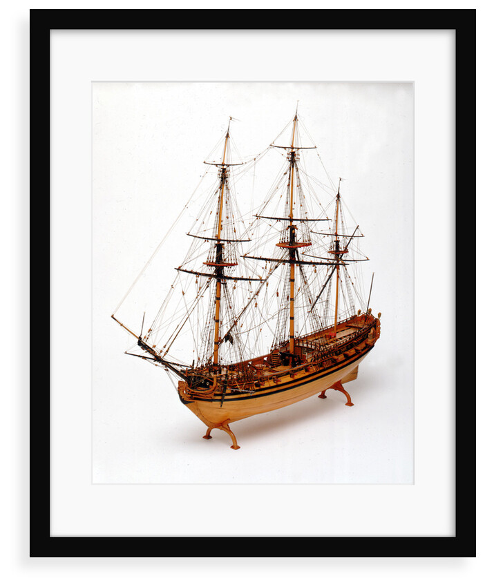Ship of 20 guns by unknown