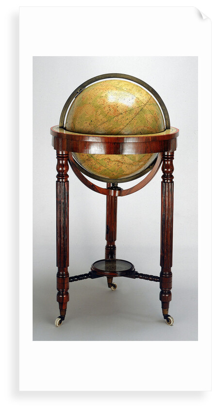 Sphere and stand by Edward Stanford