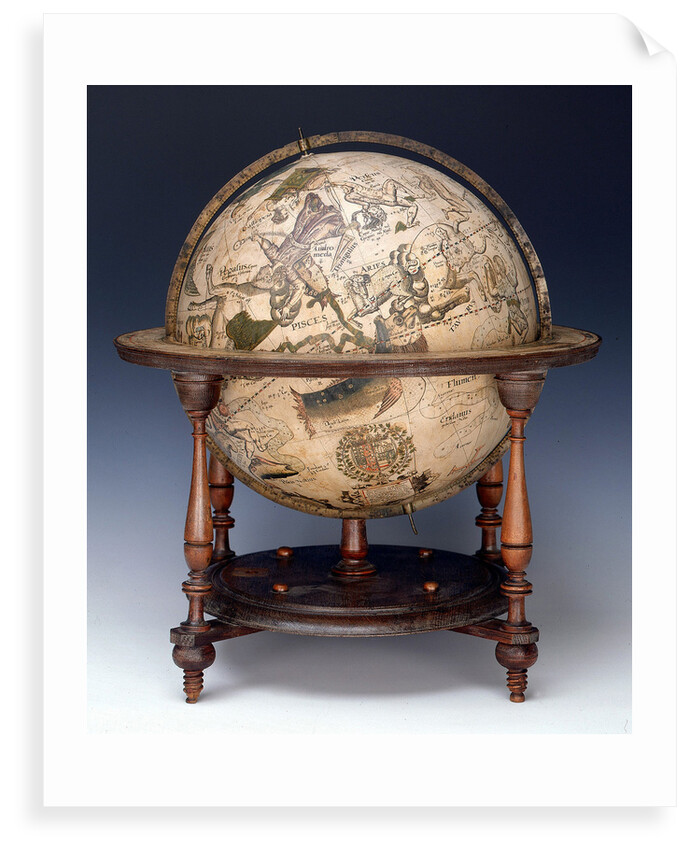 Sphere and stand by Jacob Floris van Langren