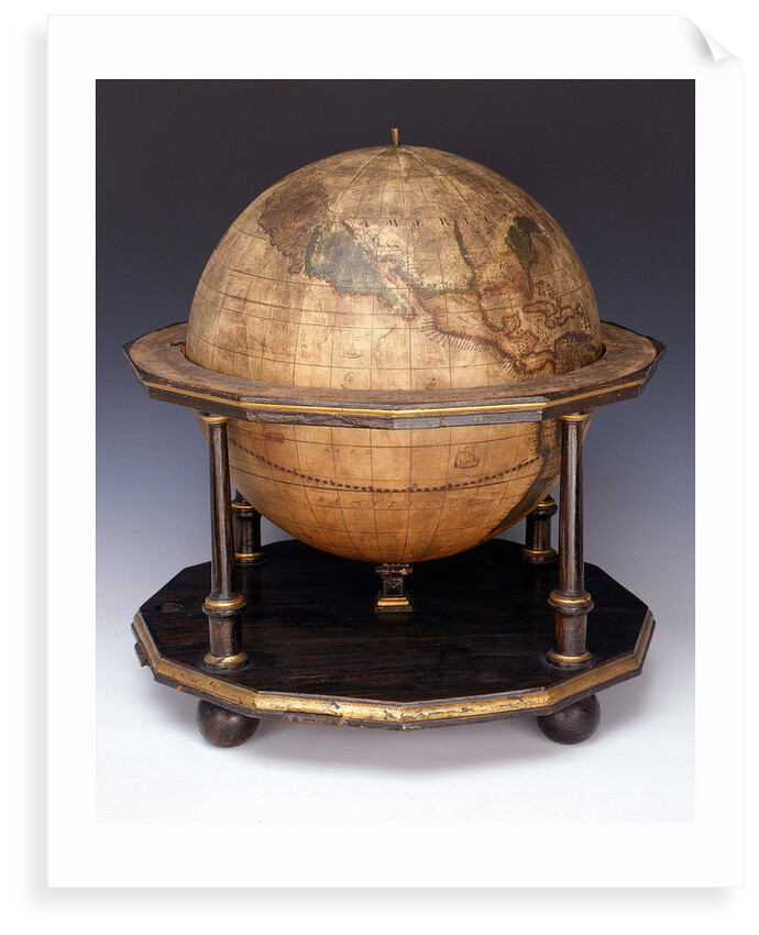 Sphere and stand by unknown