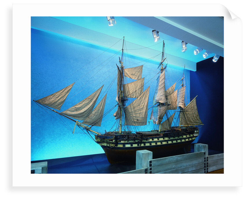 HMS 'Cornwallis' by J. Bomajee